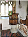 TQ5793 : Pulpit of St. Peter's Church by Geographer