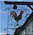 Sign for the Cock Inn, Diss