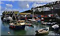 Mevagissey: Boats in the harbour