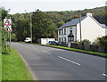 House near a bend in the A4043, Abersychan