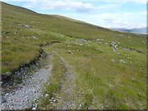 NH0838 : Upgraded stalkers' track near the Allt a' Graigh-fhear by Richard Law