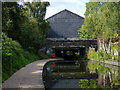 Factory built over the Birmingham & Fazeley Canal