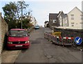 Narrow gap on Ellick Street, Blaenavon