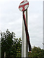 NT5135 : Lamppost decoration on Essenside Drive by Thomas Nugent