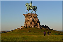 SU9672 : Statue of George III on Snow Hill by David Martin