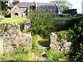 Burton Church - pathway into churchyard