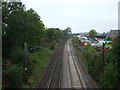 Dumfries to Carlisle railway at Kirkpatrick-Fleming