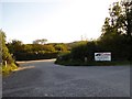 Entrance to Carnsew granite quarry 