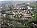 Drumry and Linnvale from the air