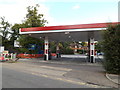 TQ6195 : Hutton Mount Service Station on Rayleigh Road by Geographer