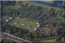 O1233 : Irish National War Memorial Park, Dublin: aerial 2015 by Chris