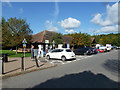 Electric car charging point