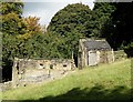 Stone outhouses at Tinkersley