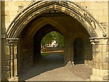 SK5878 : Looking through the Priory Gatehouse by Alan Murray-Rust