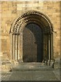 SK5878 : Doorway at the Priory Church by Alan Murray-Rust
