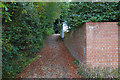 Footpath off Lammas Lane, Esher