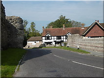 TQ6404 : Castle Road, Pevensey by Marathon
