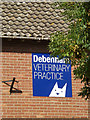 Debenham Veterinary Practice sign