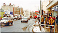 Putney in depth of winter, 1991: northward on High Street