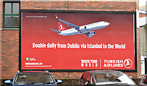 J3373 : Turkish Airlines poster, Belfast (October 2015) by Albert Bridge