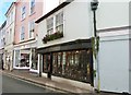 Old shop front, High Street, Totnes