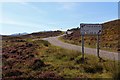 NC6359 : A side road joins the A836 by Alan Reid