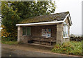 Bus shelter at Gayles