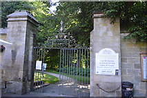 TQ5045 : Entrance to Chiddingstone Castle by N Chadwick