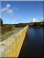 The dam on Bussow Reservoir