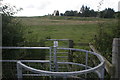 NX8357 : Farmland west of A710 by Richard Sutcliffe