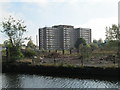 Titford Canal and Alfred Gunn House, Langley