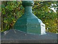 Cast iron lamp base, Albert Road Bridge