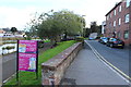 Approaching Robert Burns Centre, Dumfries