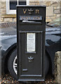 NZ0119 : Victorian postbox on Moor Road, Cotherstone by Ian S