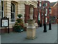 Broad Stone and gas lamps