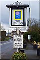 SO2947 : The Sun Inn (2) - sign, Winforton, Herefs by P L Chadwick
