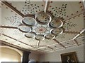 SS9615 : Ddecorated ceiling, this time in the Informal Sitting Room, Knightshayes Court by Derek Voller