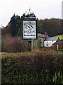 The Rhydspence Inn (2) - sign, Rhydspence, near Whitney on Wye, Herefs