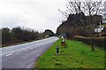 SO2447 : A438 on the border of Wales & England, Rhydspence near Whitney on Wye, Herefs by P L Chadwick