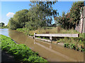 SJ6451 : Canal gate at Marsh Lane bridge by Stephen Craven