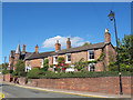 SJ6452 : Houses on Welsh Row, Nantwich by Stephen Craven