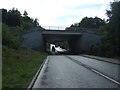 A14 bridge over minor road