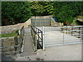 Footbridge on Holmfirth FP48, New Mill