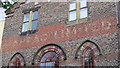 Ghost sign on the former Ouseburn Mission House, City Road, NE1