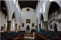 TM1180 : Diss: St. Mary the Virgin Church: The nave from the chancel 2 by Michael Garlick