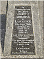 TM0019 : Abberton & Langenhoe War Memorial by Geographer