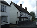 Half timbered house on The Street, Woolpit 