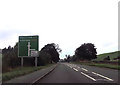 A4212 junction ahead from A470