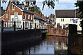 River and High Street at Pewsey