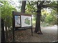 Sign outside Beckenham Place Park